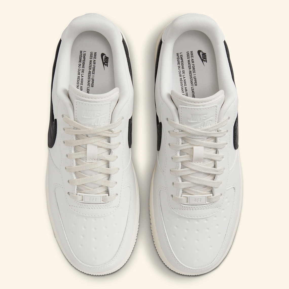 nike air force sail black