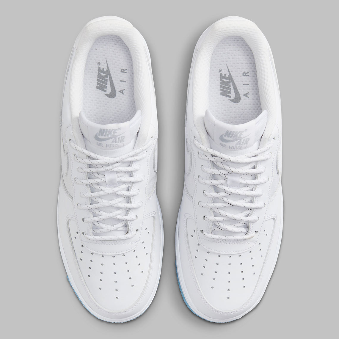 Nike Air Force 1 Low White Icy Soles Fv0383 100 1