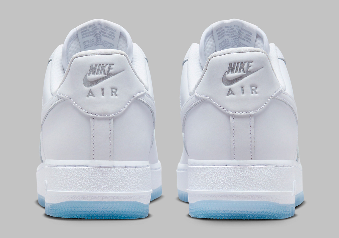 Nike Air Force 1 Low White Icy Soles Fv0383 100 5