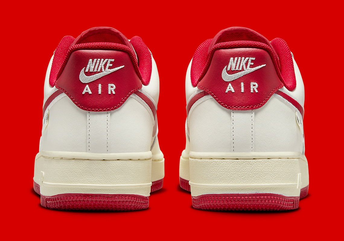 nike texas air force 1 low white red fv0392 101 3