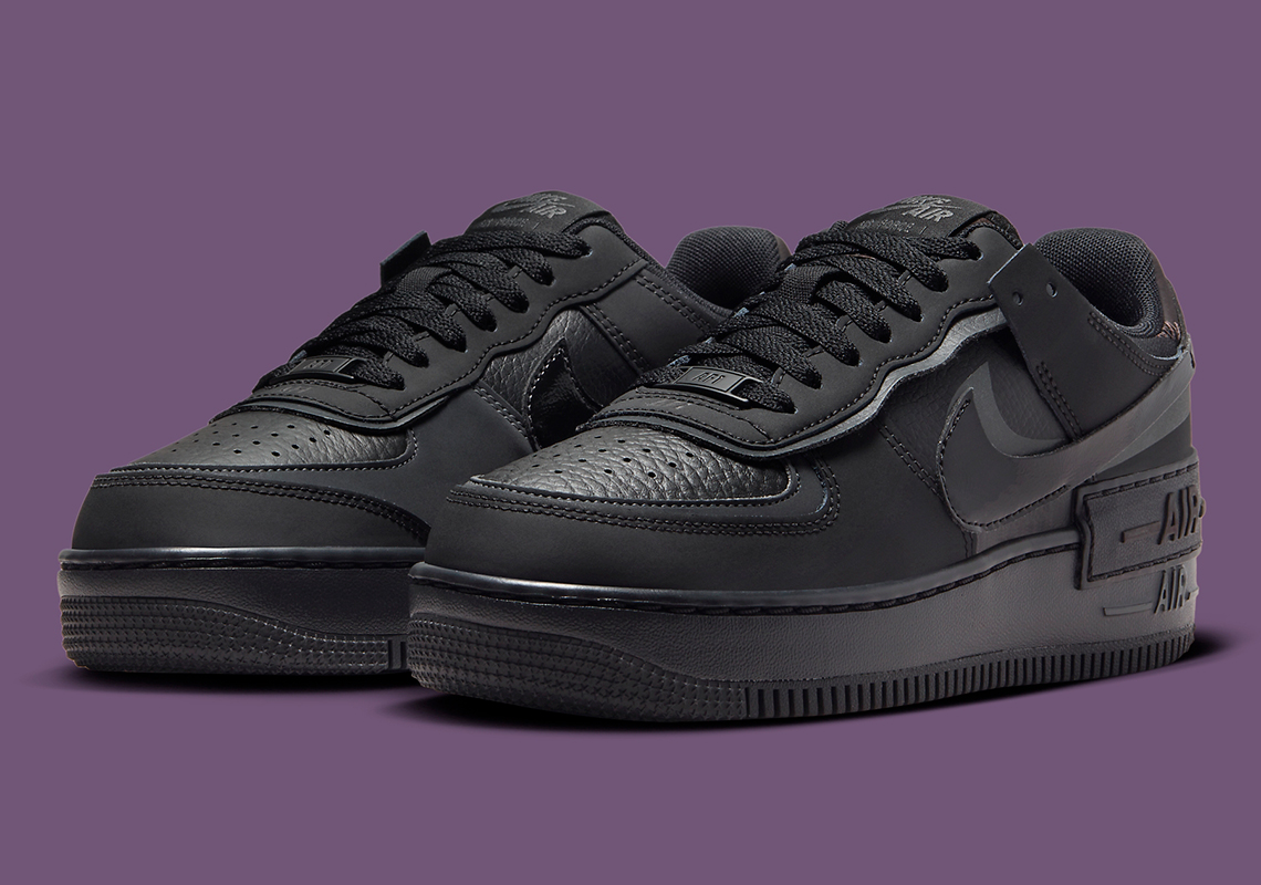 Nike Air Force 1 Shadow Triple Black