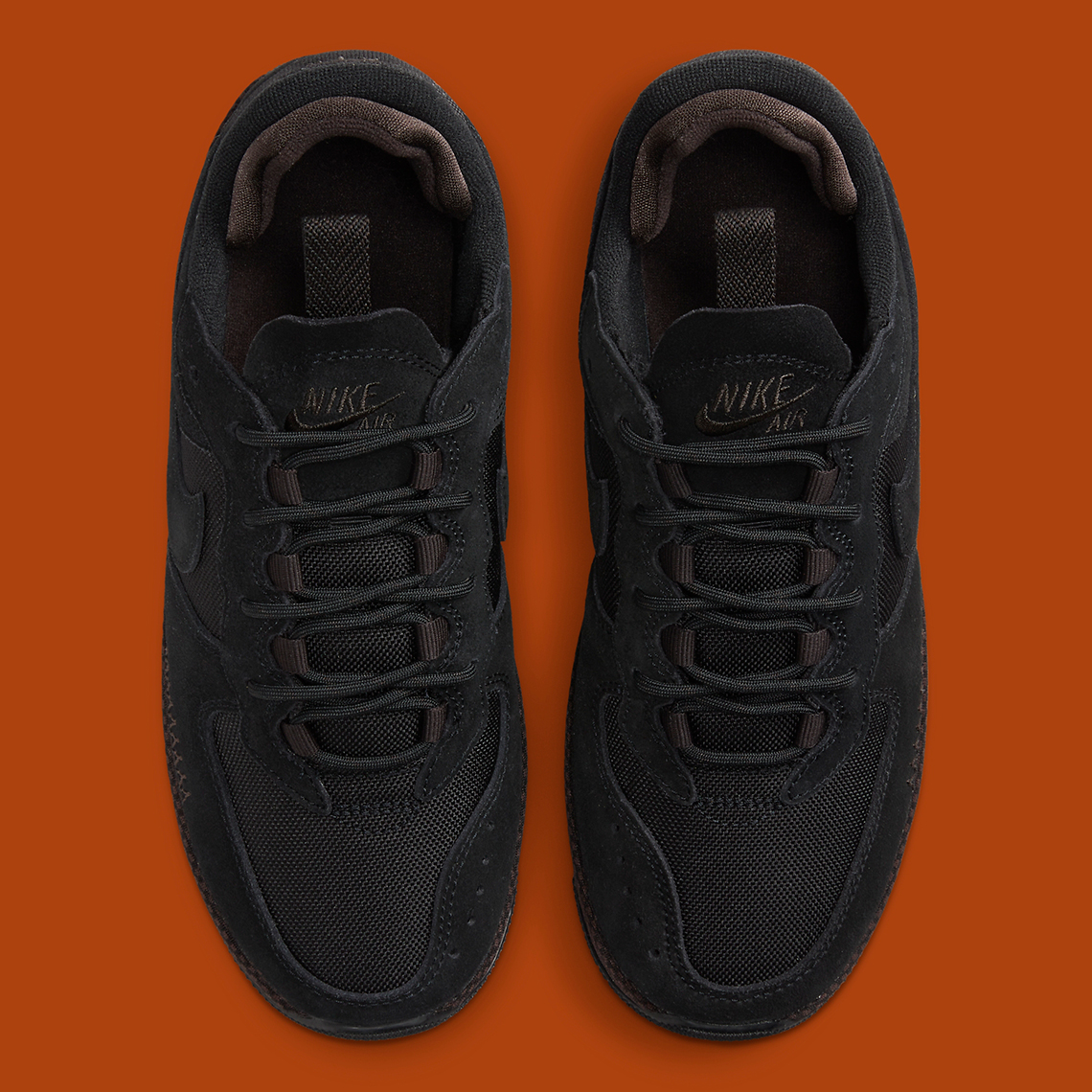 Women's Air Force 1 Wild 'Black and Velvet Brown' (FB2348-001) Release  Date. Nike SNKRS