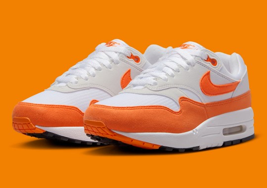 The Nike Air Max 1 Brightens Up In “Safety Orange”