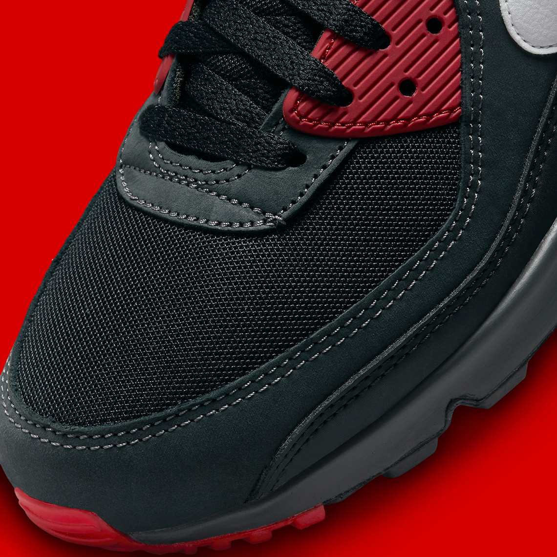 Nike Air Max 90 Black Red FB9658-001 | SneakerNews.com