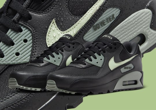 Nike Brings "Honeydew" Swooshes To This Air Max 90 GORE-TEX