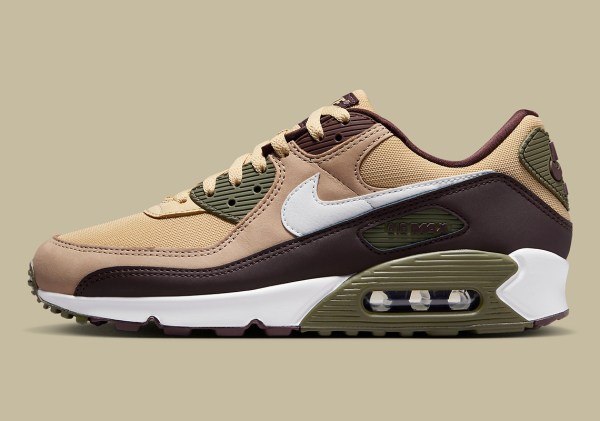 tan and brown air max
