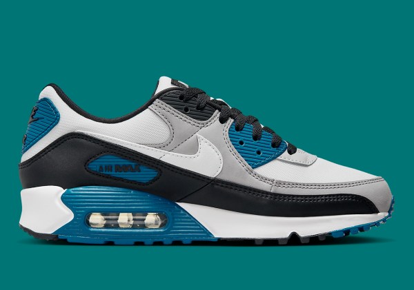 Nike Air Max 90 White Black Teal FB9658-002 | SneakerNews.com