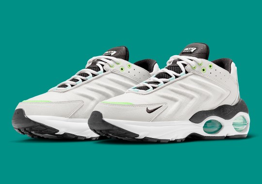 Teal And Lime Green Pulse Throughout The Nike Air Max TW