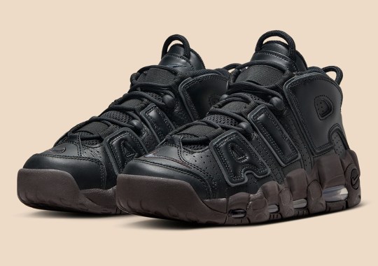 The Nike Air More Uptempo Steps On Mud