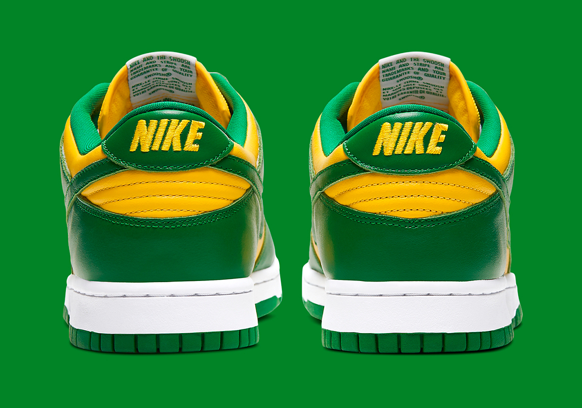 Nike Dunk Low Brazil Cu1727 700 2024 Release Info 5