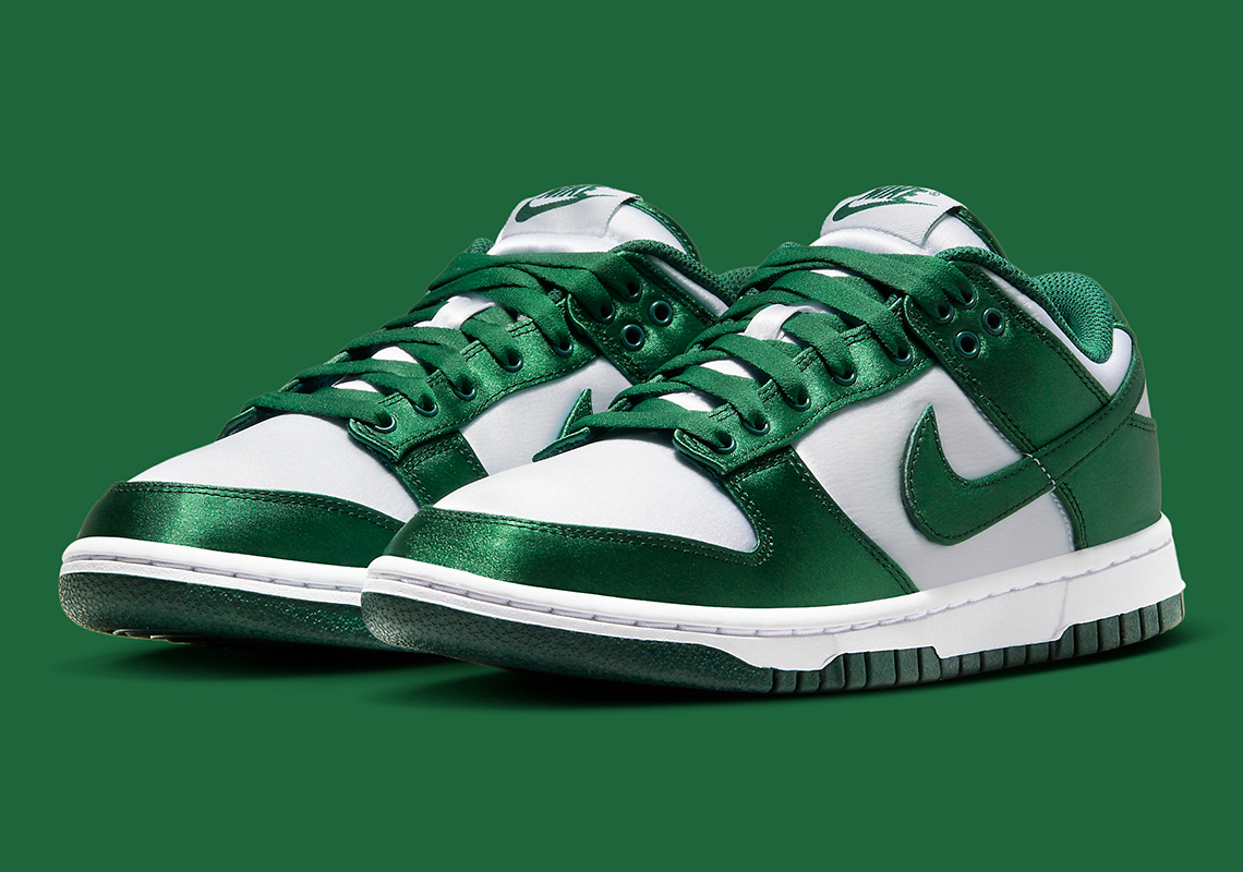 Nike Dunk Low Green Satin Dx5931 100 Release Date 8