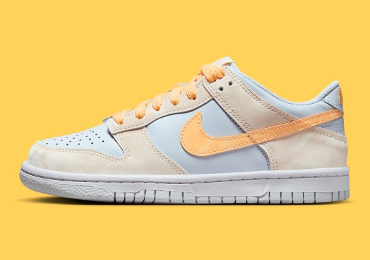 Cool Grey Sole Units Ground This Summer-Friendly Kids’ Nike Dunk Low