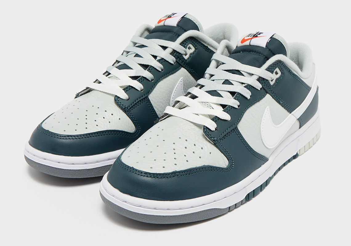 The Split-Themed Nike Dunk Low "Remix" Appears In Spruce And Seafoam Greens