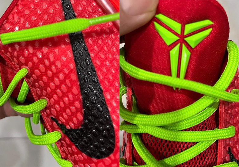 First Look At The Nike Kobe 6 Protro “Reverse Grinch”