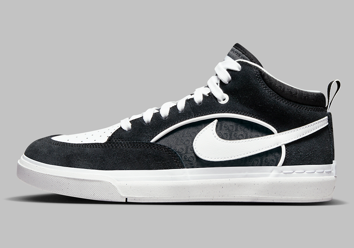 Leo Baker's Nike SB Appears In A Clean "Black/White" Finish