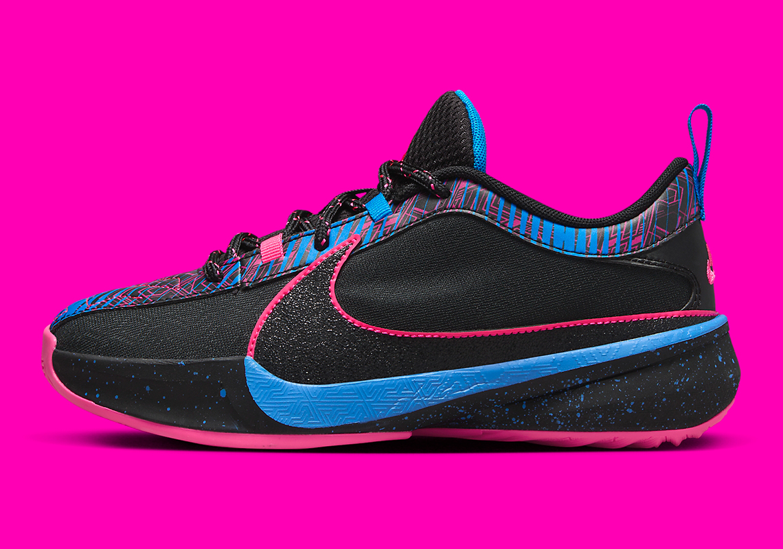 Nike Zoom Freak 5 Se Black Photo Blue Pink Fb8979 400 8