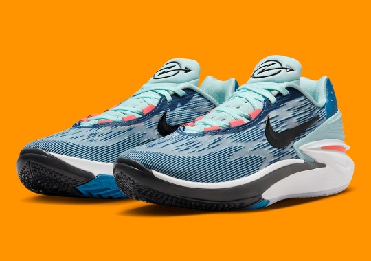 Blue And Mint Adhere To The Nike Zoom GT Cut 2