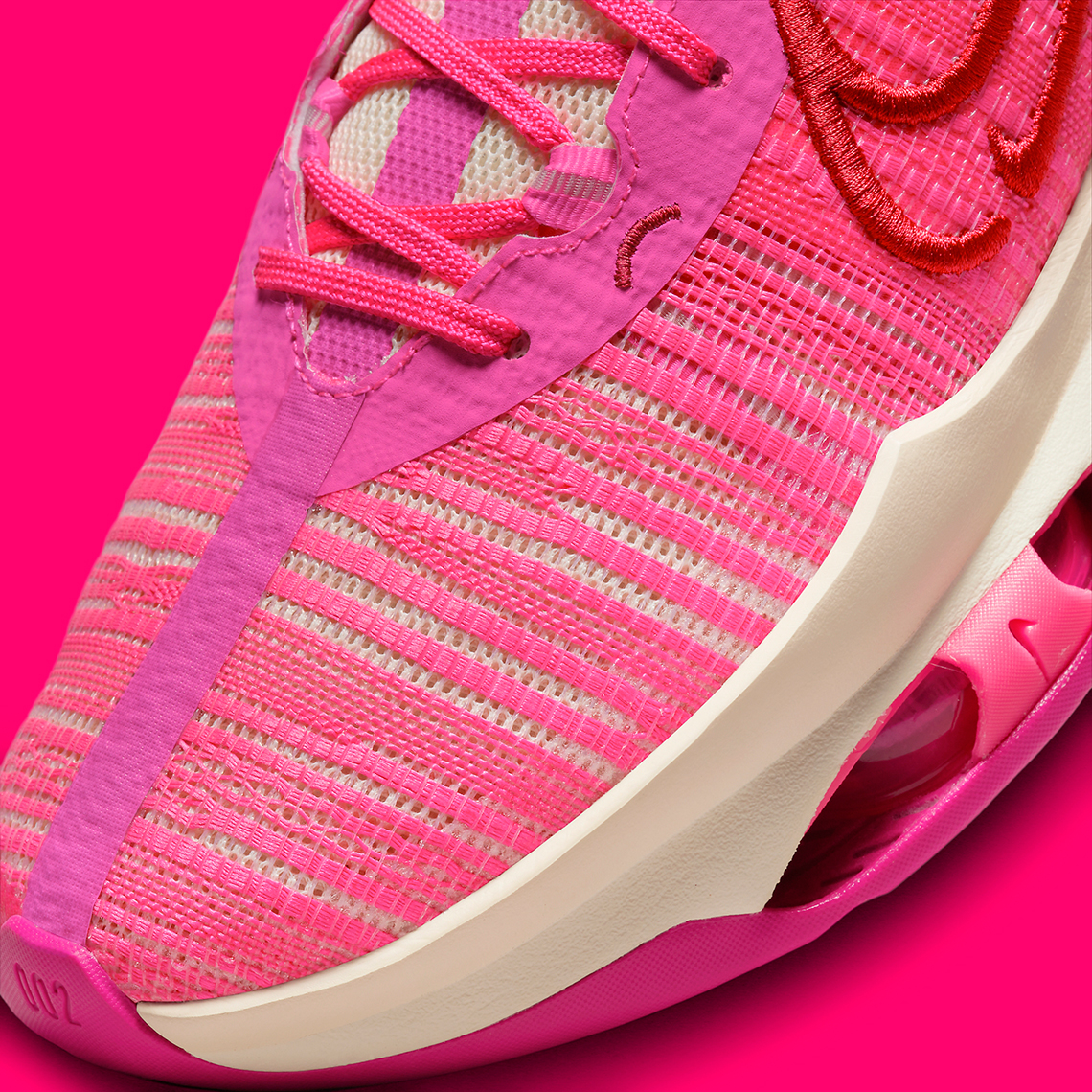 Nike Zoom Gt Jump 2 Pink Red Dj9432 601 2