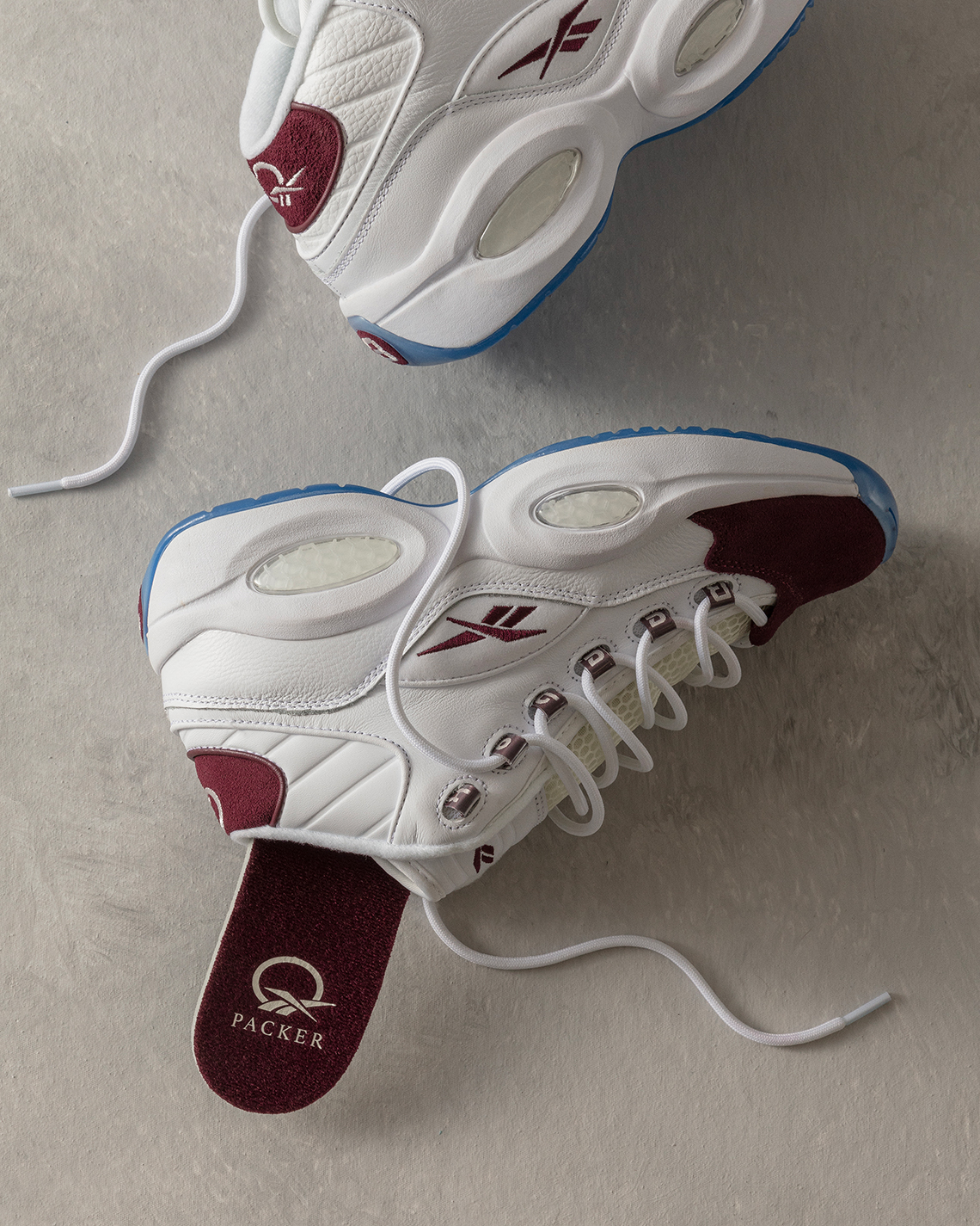 Packer brand new with original box Reebok Royal Glide Ripple Clip CM9099 Burgundy Suede Release Date 7