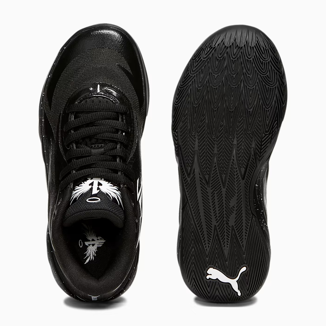 Puma Men's LaMelo Ball MB.02 Black/White Oreo Basketball Shoe