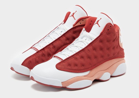 Official Retailer Images Of The The Air Jordan 13 "Dune Red"