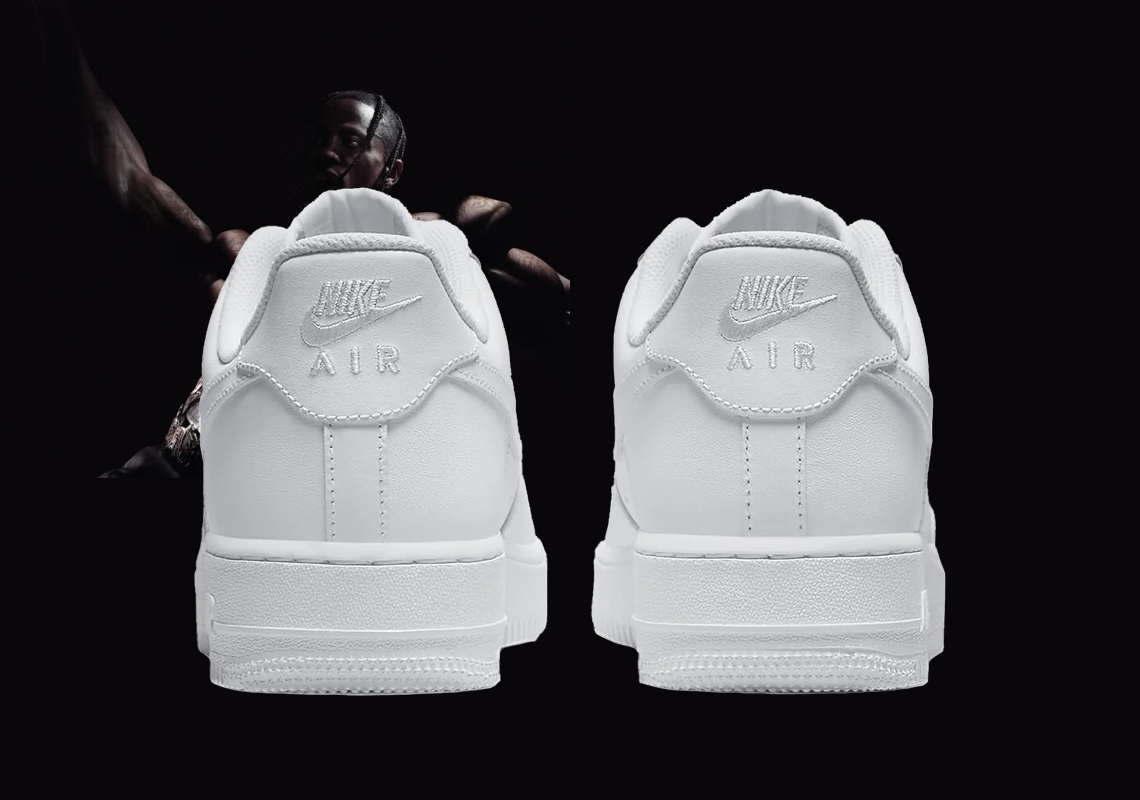 Travis Scott's Utopia Nike Air Force 1 SKU Is the Same as a Normal Pair –  Footwear News