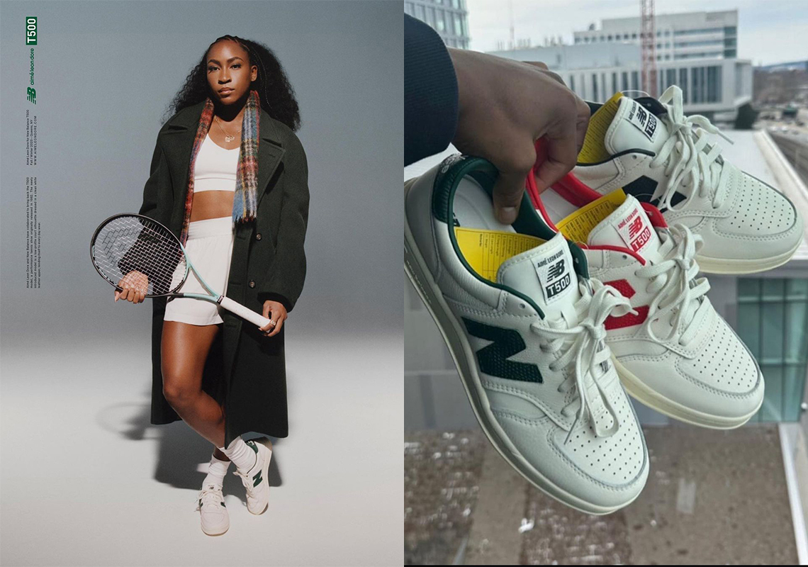 Coco Gauff Helps Unveil The new balance runningfcprpelrmx mprmxlw x New Balance T500 Ahead Of Fall/Winter 2023
