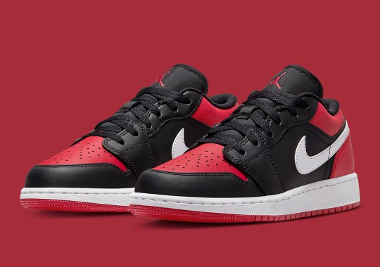 The Air Jordan 1 Low Delivers An Alternate “Bred Toe” Colorway
