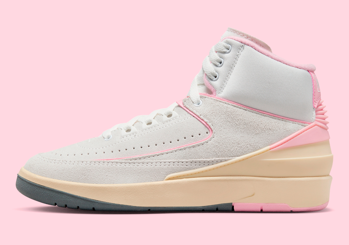 Official Images Of The Women’s Air Jordan 2 “Soft Pink”