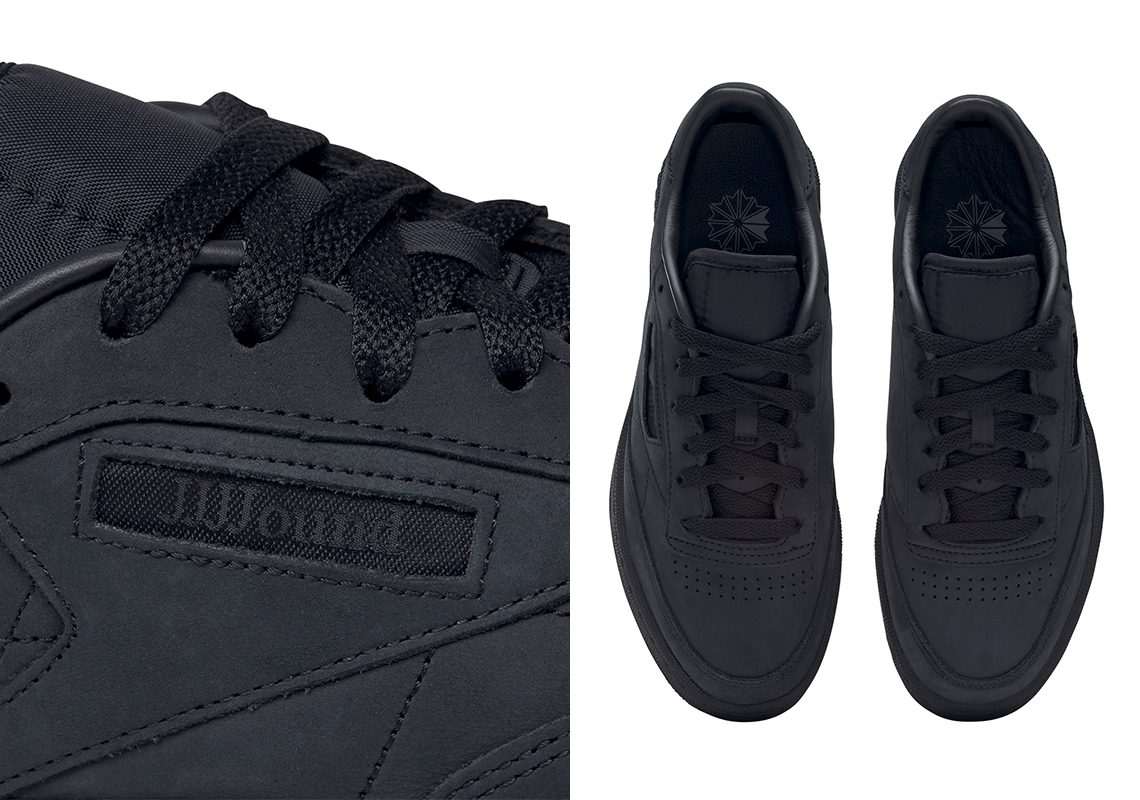 JJJJound Outfits The Reebok Club C In A Sophisticated, All-Black Colorway