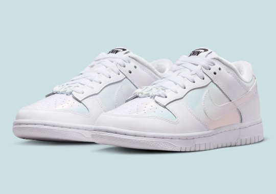 Nike’s Latest “Just Do It” Collection Includes A Clean Dunk Low WIth Iridescent Panels