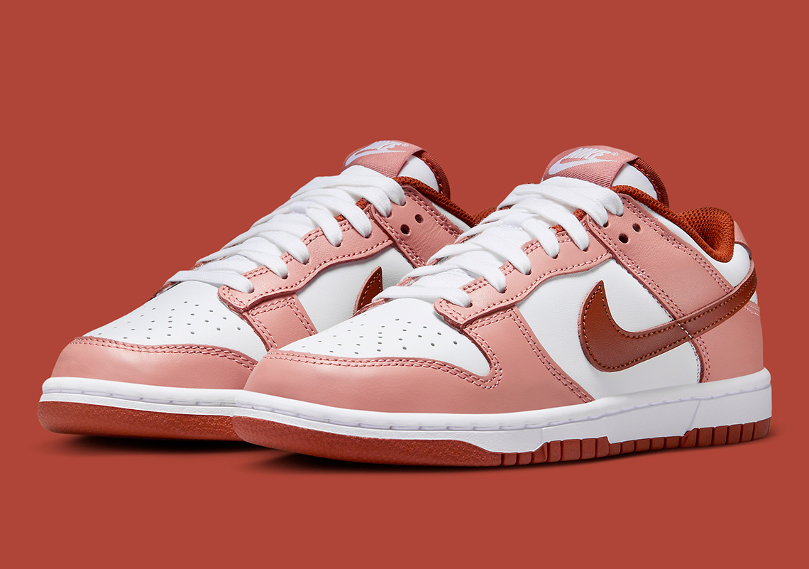 The Nike Dunk Low Prepares For Fall In "Red Stardust" And "Rugged Orange"
