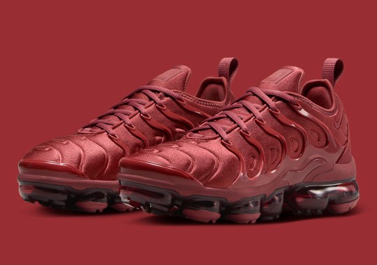 The Nike Vapormax Plus Adds A Full Red Colorway To Its Wardrobe