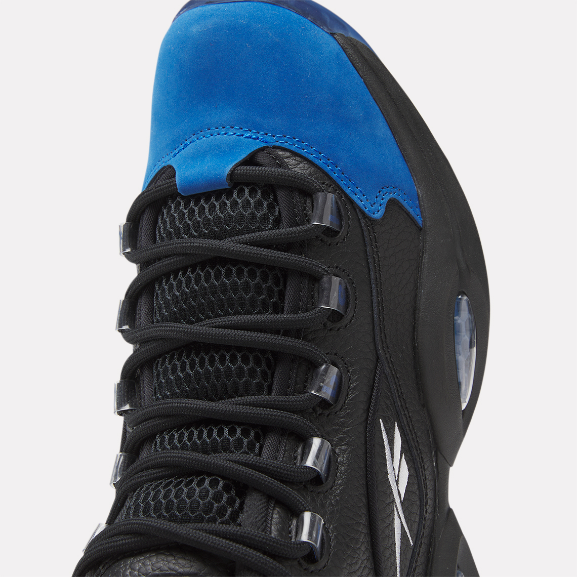 Reebok Question Mid Black And Blue Rb0057 1