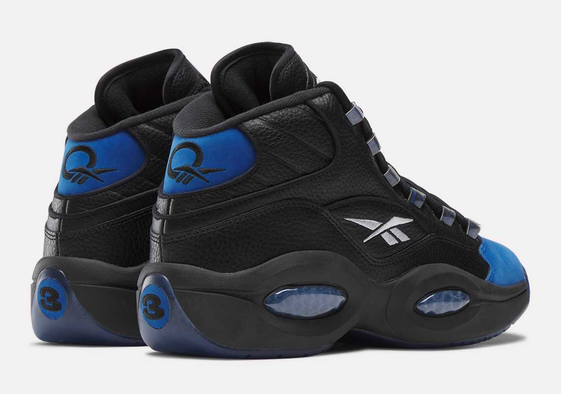 Reebok Question Mid Black And Blue Rb0057 3
