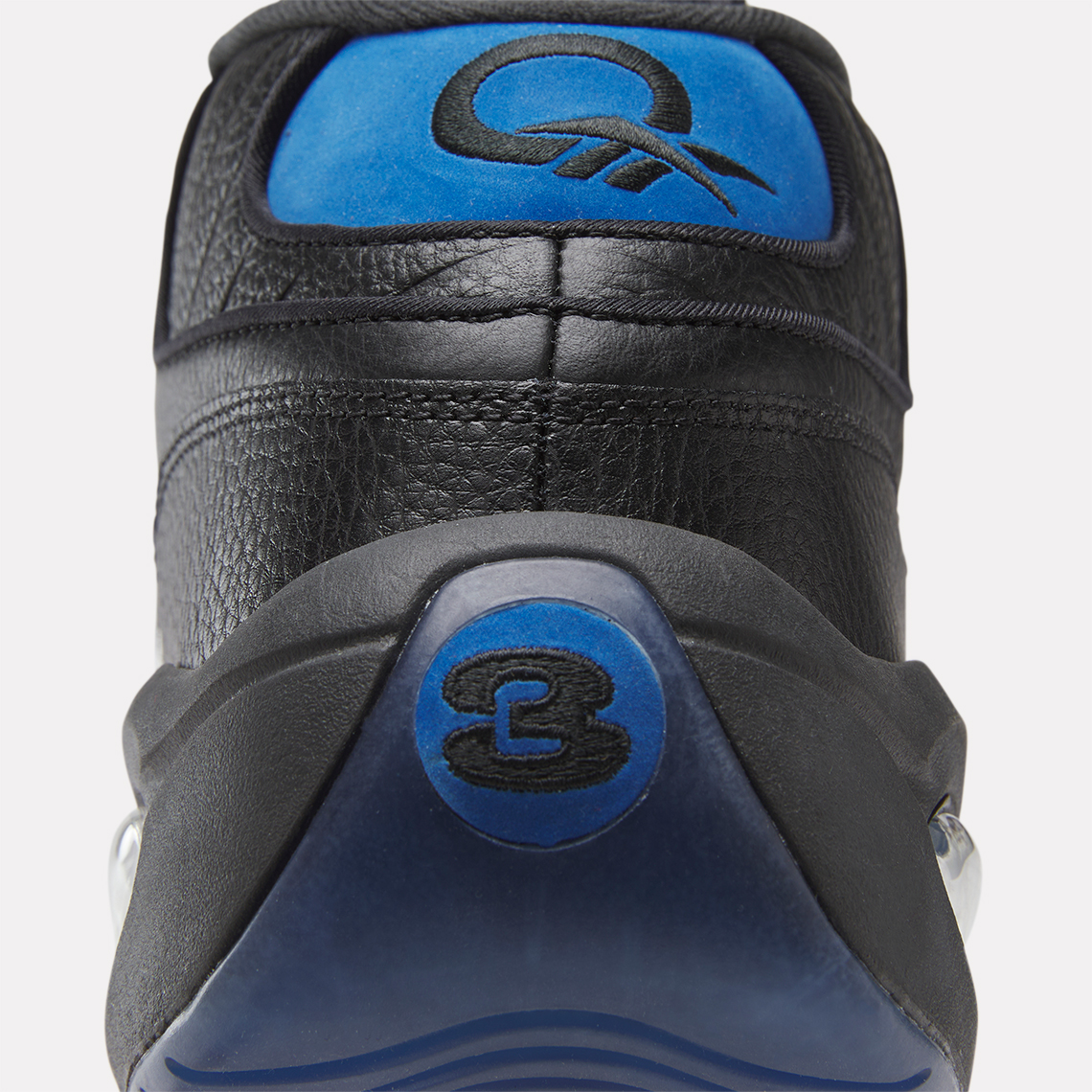 Reebok Question Mid Black And Blue Rb0057 9