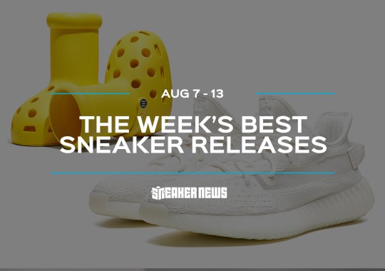 Releasing This Week: Yeezy 350 v2 "Bone," MSCHF x Crocs, And More