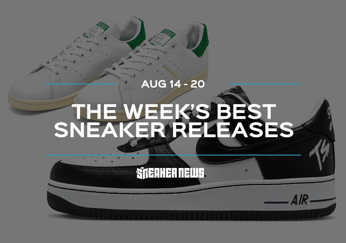 RELEASING THIS WEEK: adidas Stan Smith “Homer Simpson,” Terror Squad x Nike AF1s, And More