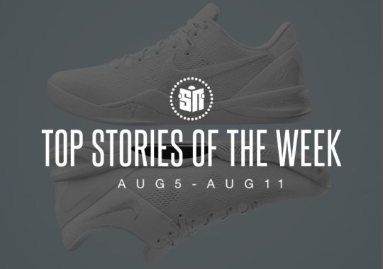 Nine Can’t Miss Sneaker TONAL Headlines From August 5th to August 11th