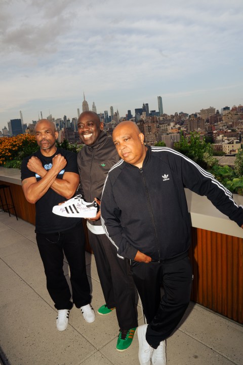 Red Addidas Rapper adidas Originals Celebrates 50 Years of Hip-Hop | SneakerNews.com