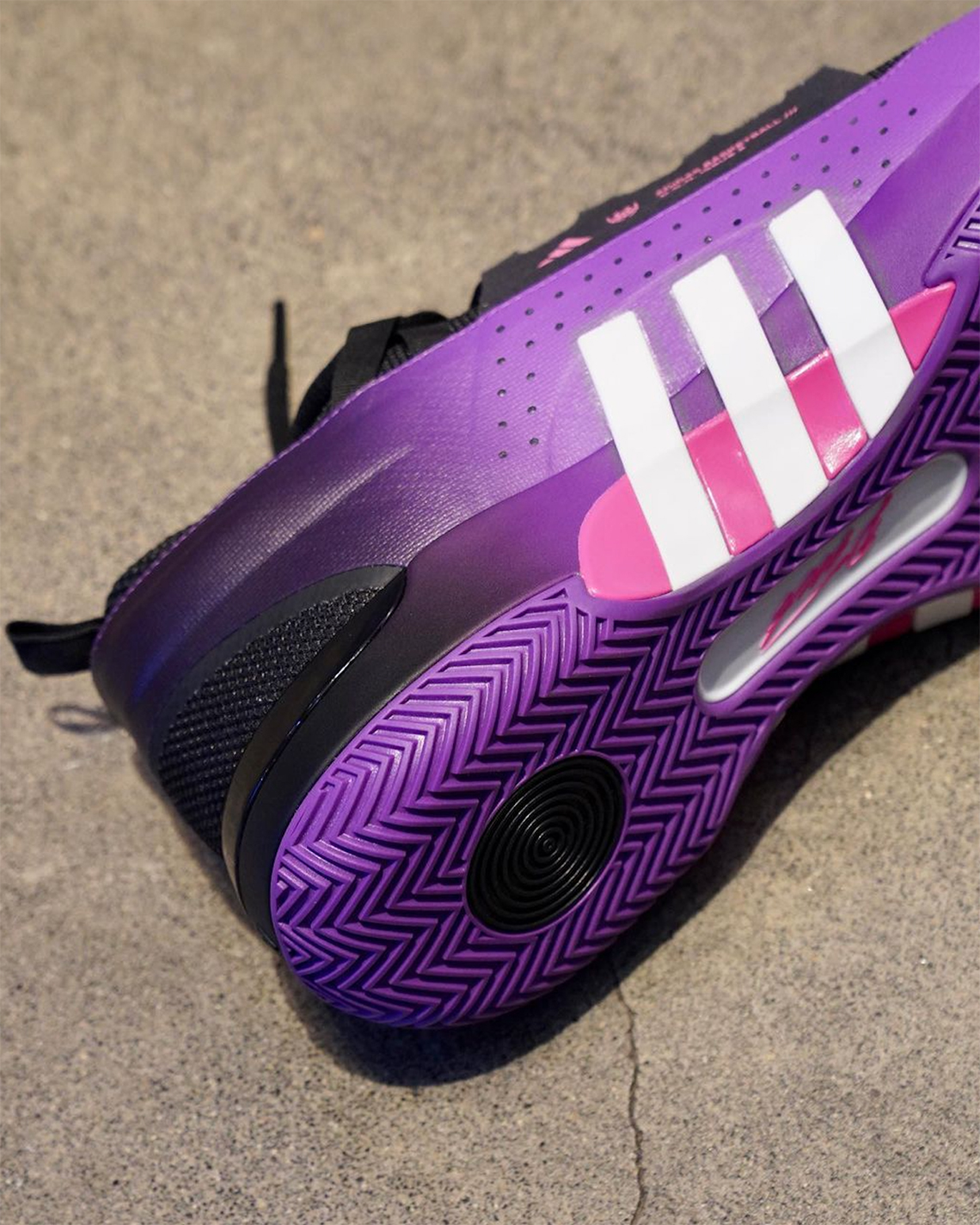 adidas don issue 5 purple black pink 5
