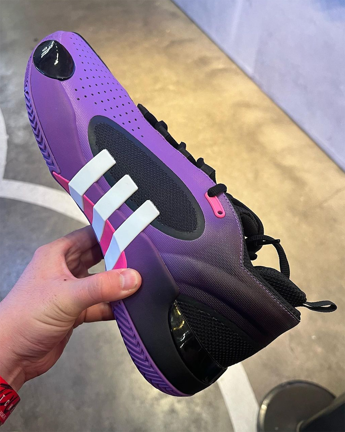 adidas don issue 5 purple black pink 7