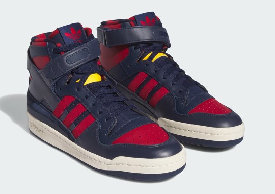 The adidas Forum 84 High Pays Tribute To European Basketball