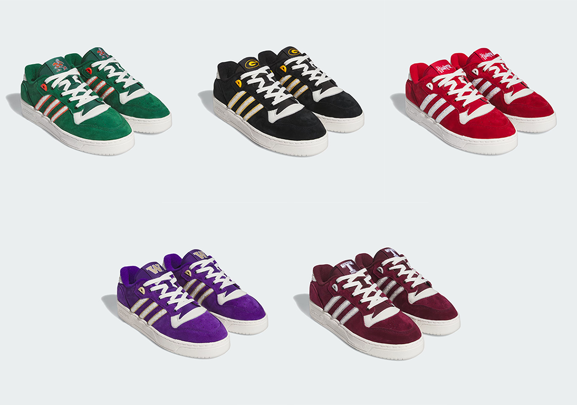 adidas rivalry low ncaa college pack