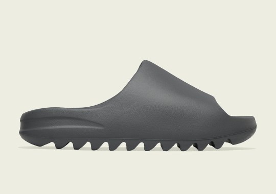 Where To Buy The black adidas Yeezy Slides “Slate Grey”