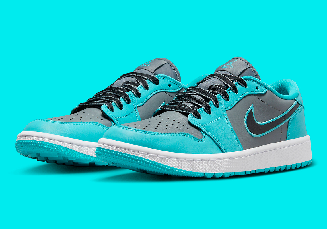 Bright Turquoise Adds Relaxation To The Jordan "Ready to Fly" With Golf