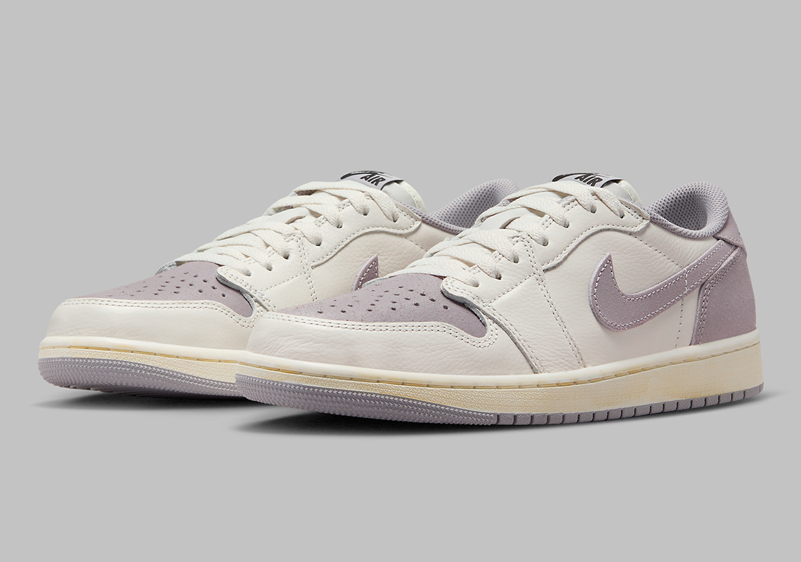 Official Images Of The Air Jordan 1 Low OG “Atmosphere Grey”