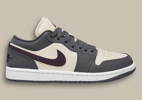 The WMNS Air Jordan 1 Low Comes Decked Out In "Sail/Off-Noir"