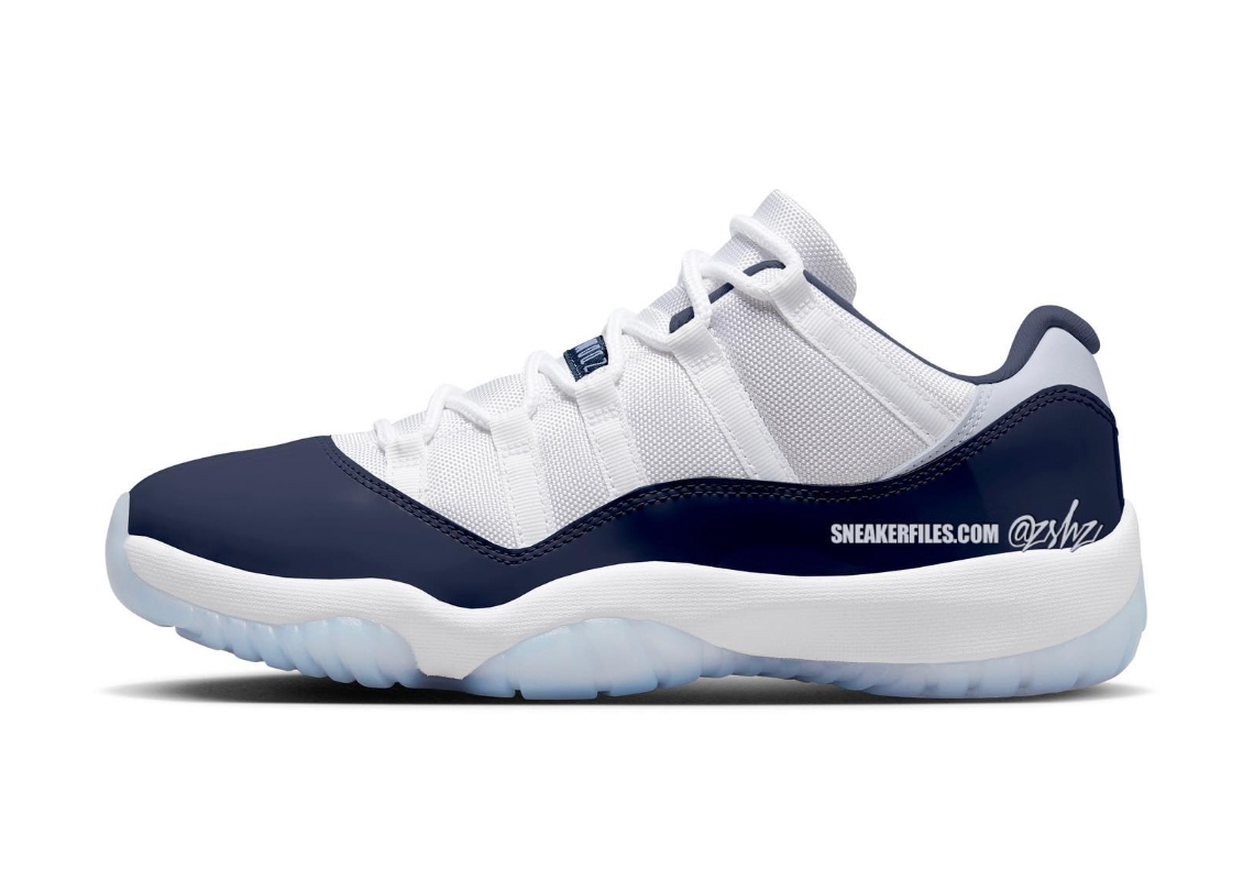 The Air Jordan 11 Low Dresses Up In "Midnight Navy" For Summer 2024