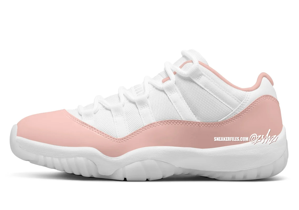 Air jordan 11 2025 pink and white